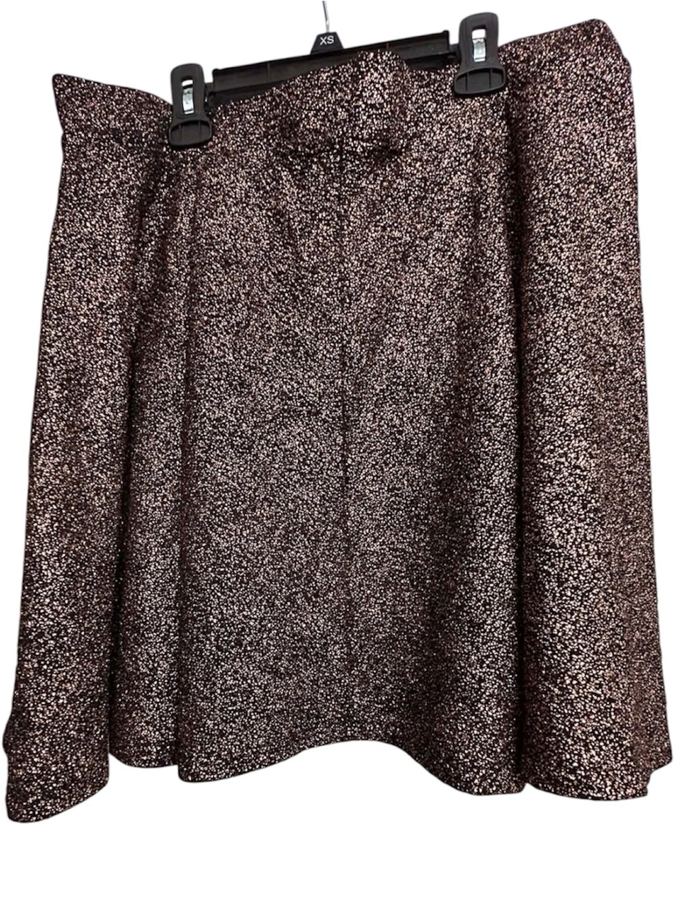 Torrid Black Skirt with Gold Sparkle (With Pockets!)